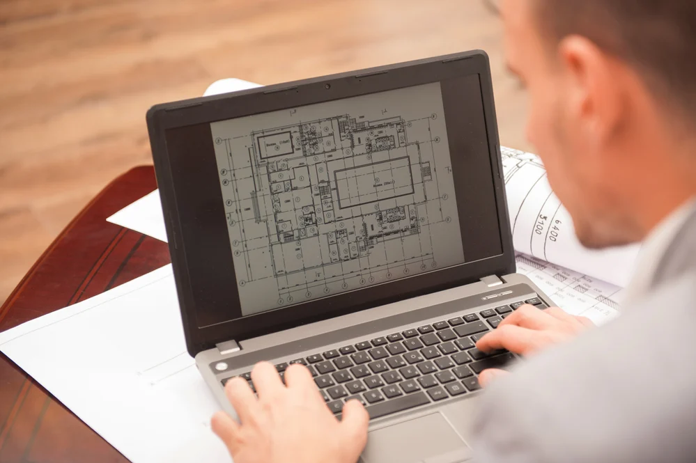 AutoCAD drawings and printing equipment